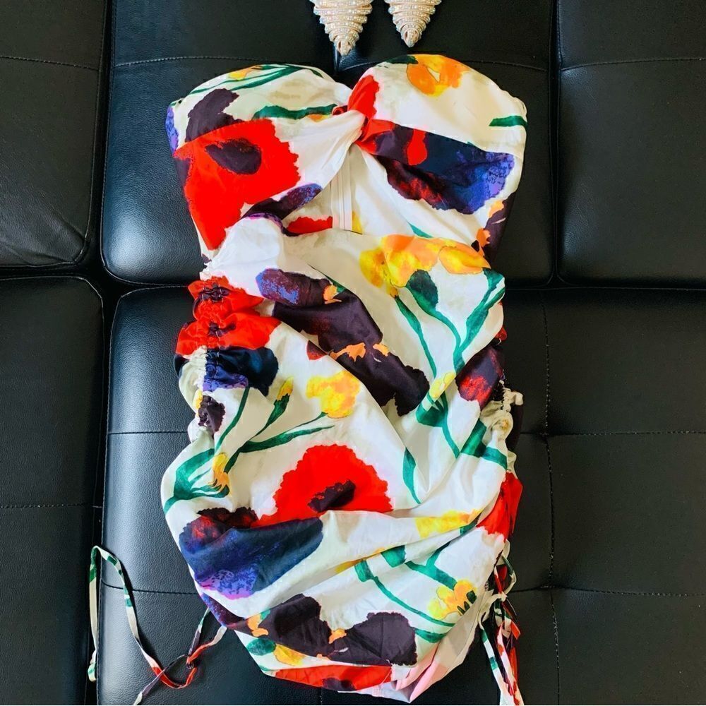 FLORAL MINI DRESS - Picture 4 of 13